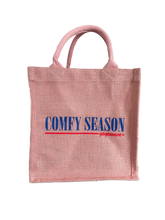 Load image into Gallery viewer, MILLENNIAL PINK JUTE BAG
