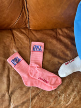 Load image into Gallery viewer, POWDER PINK LOVE 2 CHILL SOCKS
