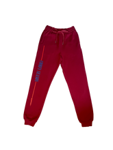 Load image into Gallery viewer, BILLIONAIRE BURGUNDY UNISEX JOGGER
